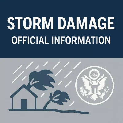 Storm Damage Official Information Spanish Version Image
